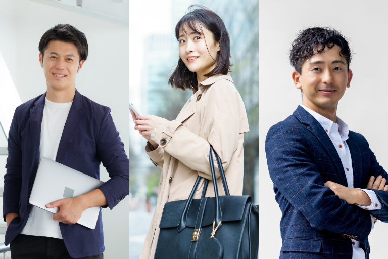 大手生保から転職に成功した3人