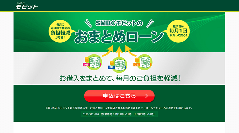 SMBCモビットのおまとめローンとは